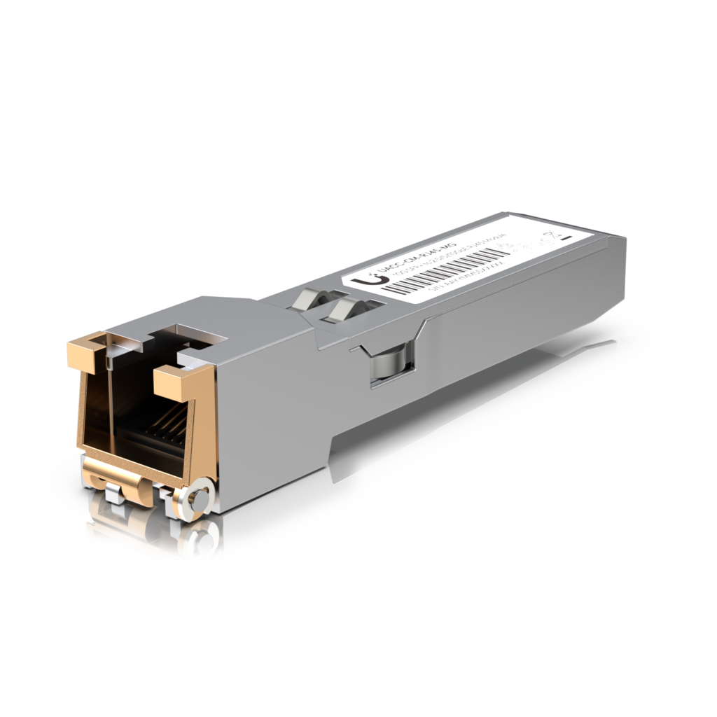 Ubiquiti SFP+ to RJ45 Adapter (UACC-CM-RJ45-MG-US)