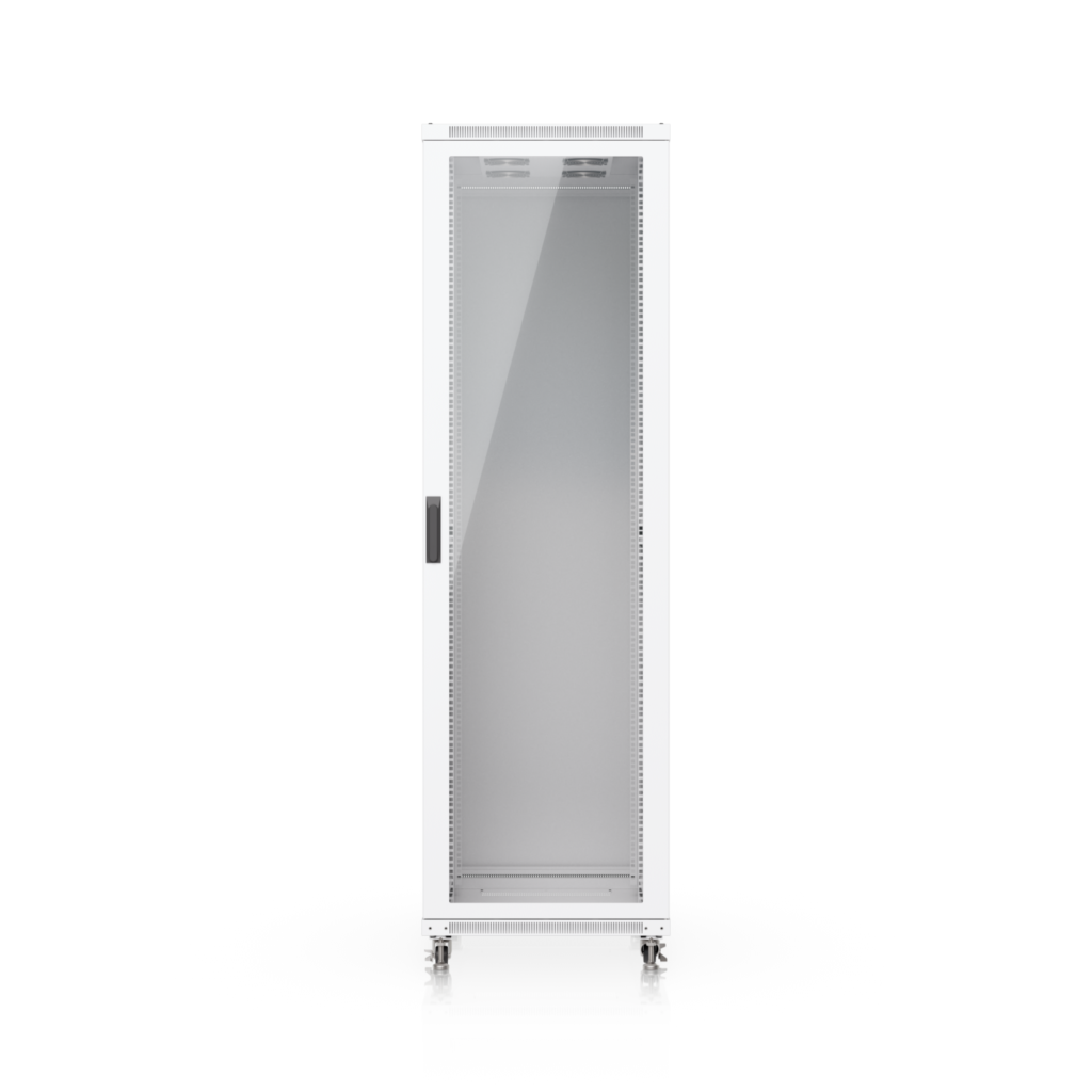 Ubiquiti 42U Rack Cabinet, 1,000 mm, Glass Door (UACC-Rack-42U-1000-G)