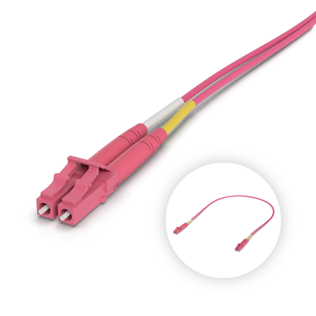Ubiquiti OM4 Duplex LC UPC Fiber Patch Cable (UACC-OFC-M2-LULU)