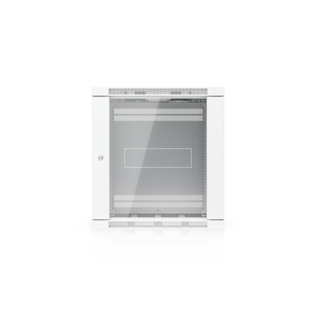 Ubiquiti 12U Rack Cabinet, 600 mm, Glass Door (UACC-Rack-12U-Wall-600-G)