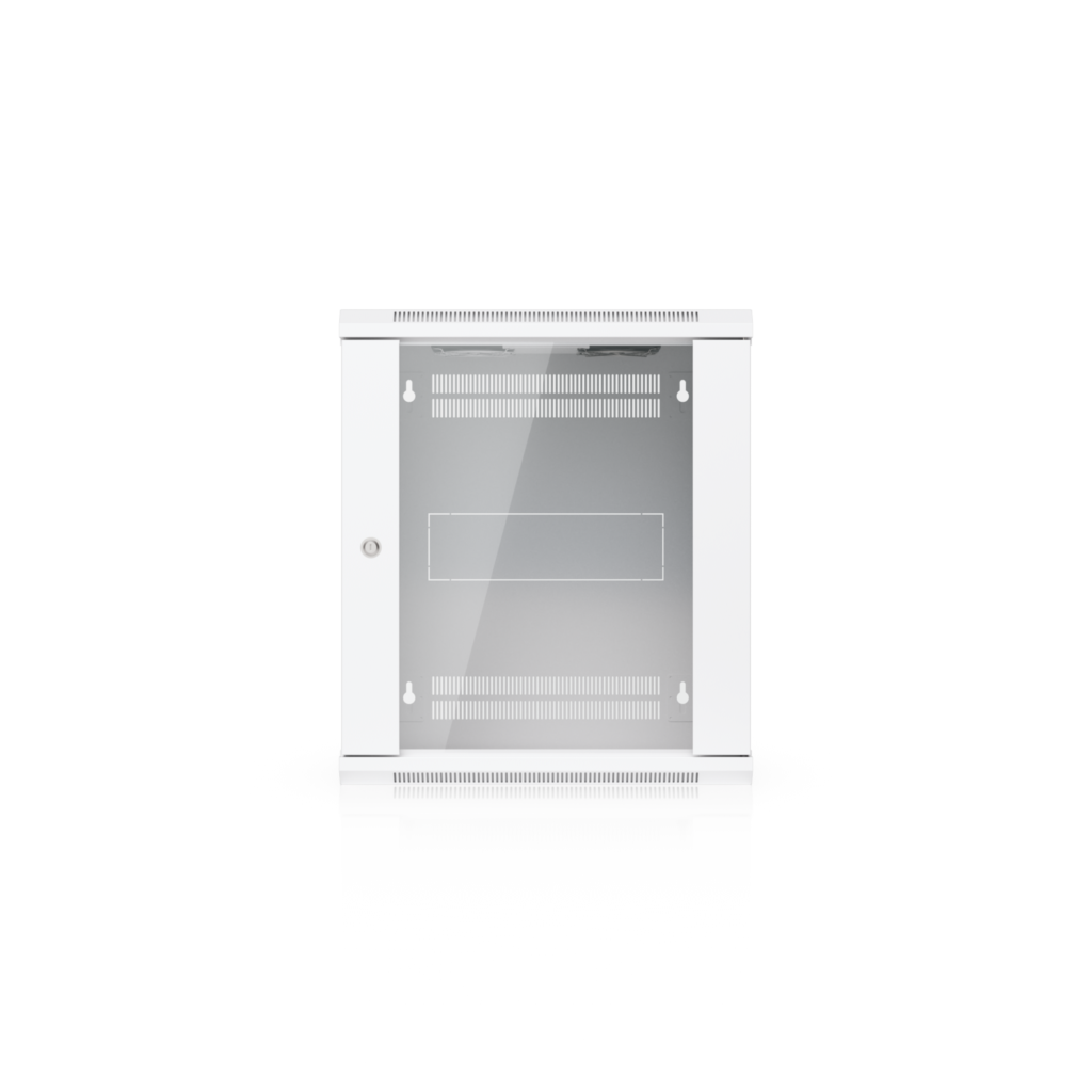 Ubiquiti 12U Rack Cabinet, 450 mm, Glass Door (UACC-Rack-12U-Wall-450-G)