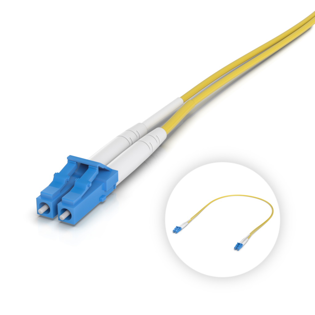 Ubiquiti OS2 Duplex LC UPC Fiber Patch Cable (UACC-OFC-S2-LULU)