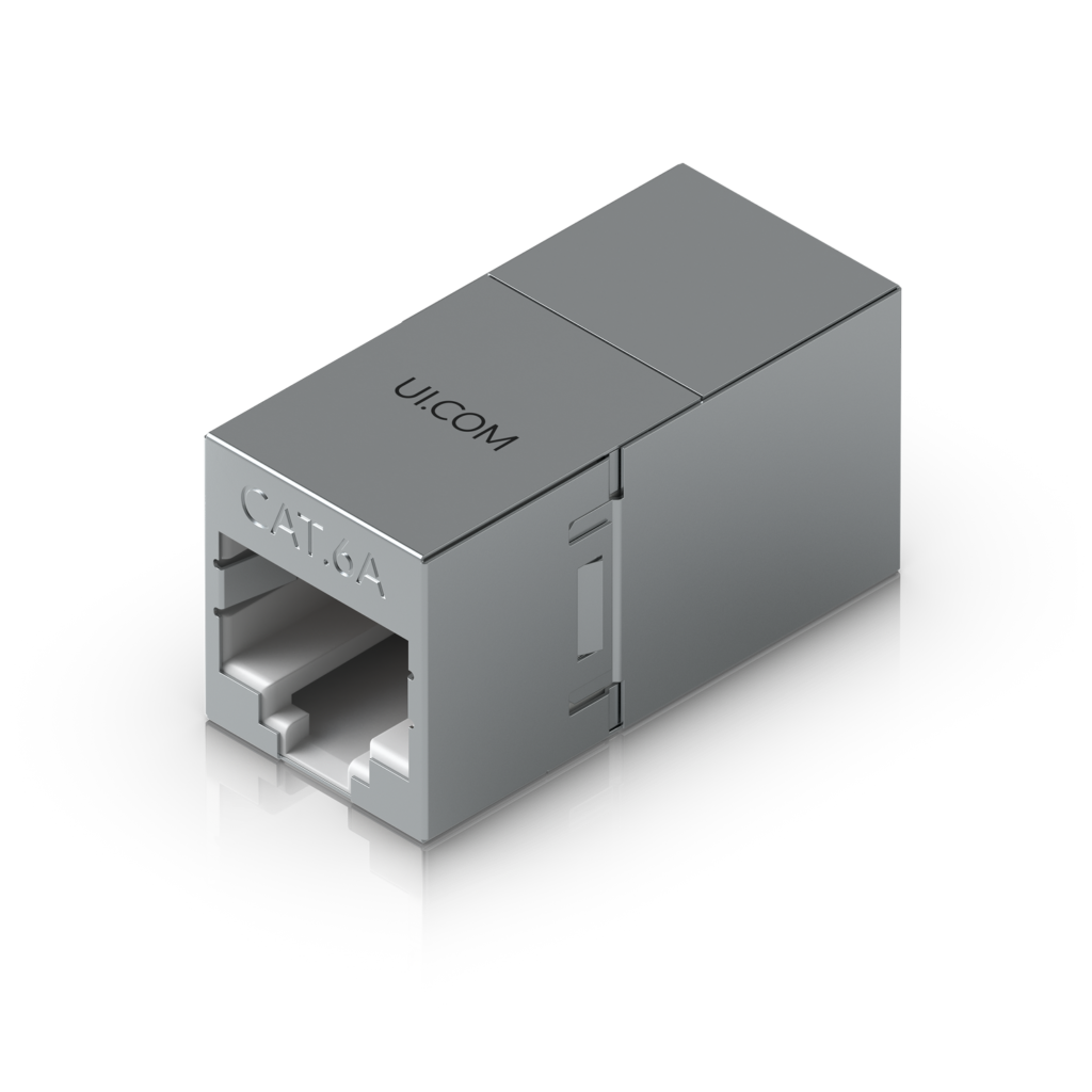 Ubiquiti RJ45 Inline Coupler Indoor, 10-Pack (UACC-RJ45-Coupler-C6A)