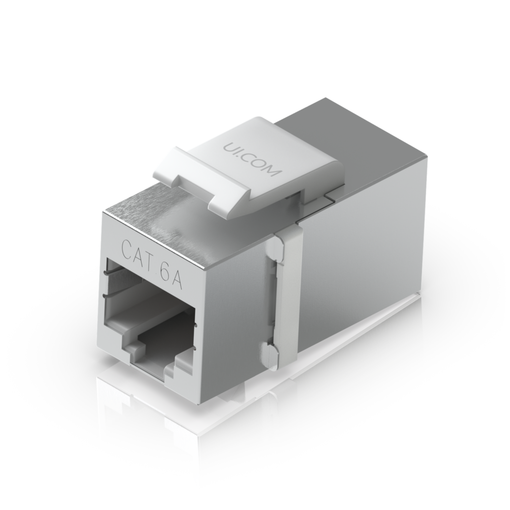 Ubiquiti Cat6A Keystone Coupler, 12-Pack (UACC-Keystone-Coupler-C6A)