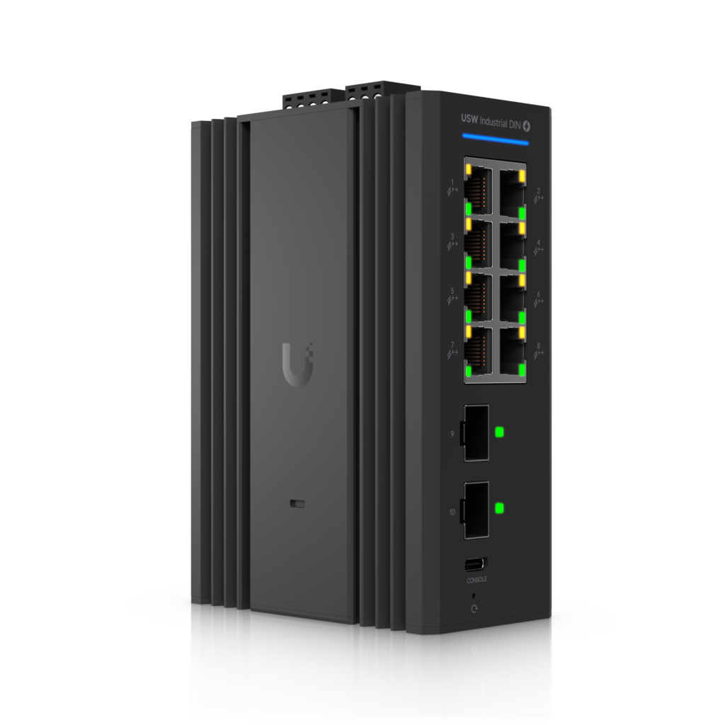 Ubiquiti Switch Industrial DIN 8 PoE (USW-Industrial-DIN-8-PoE)