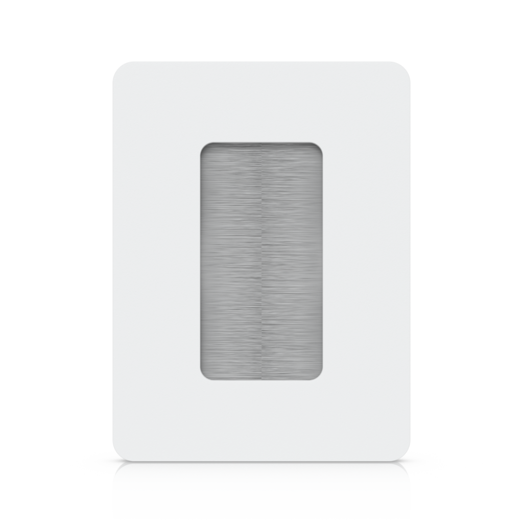 Ubiquiti Universal Paintable Passthrough Wall Plate, 2-Pack (UACC-WP-TH)