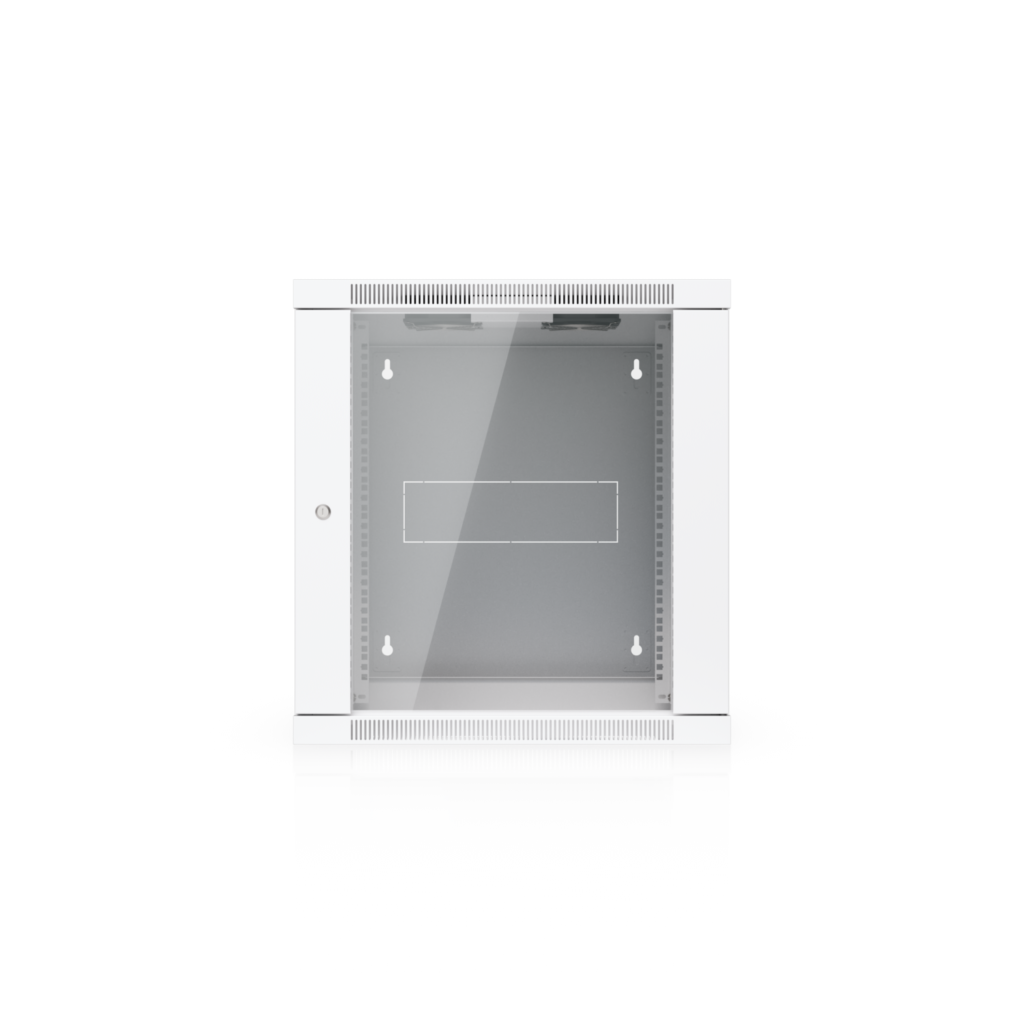 Ubiquiti 12U Rack Cabinet, Swing, Glass Door (UACC-Rack-12U-Wall-SW-G)